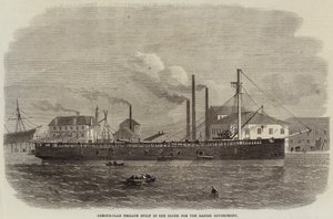 Fregata corazzata costruita nel Clyde per il governo danese